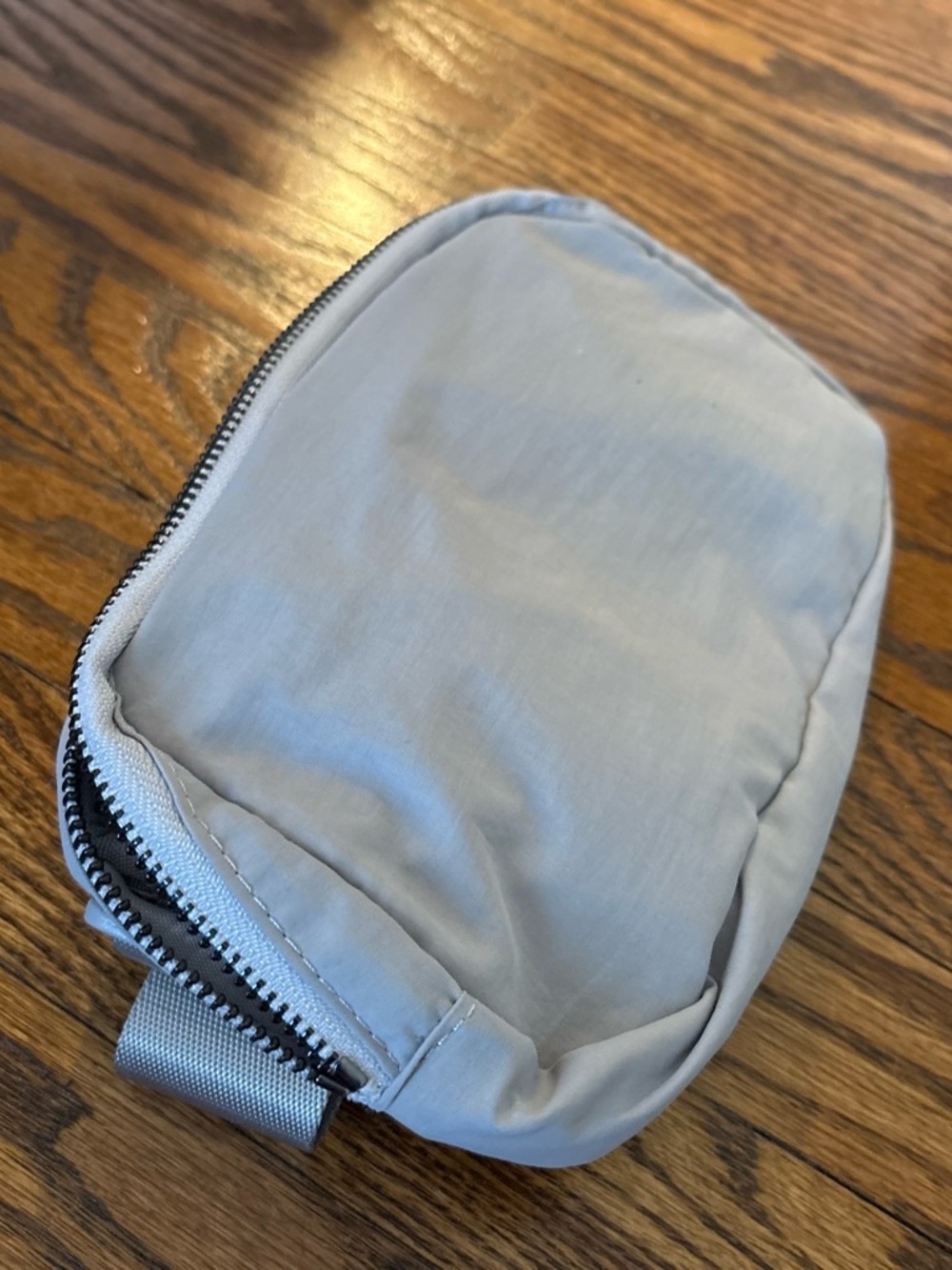 Light Gray Compact Crossbody Pouch